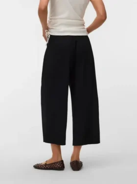 Wide Fit – Cropped Trousers
